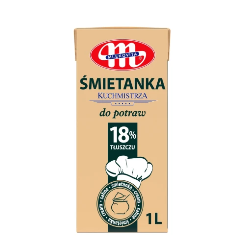 UHT dairy cream 18%