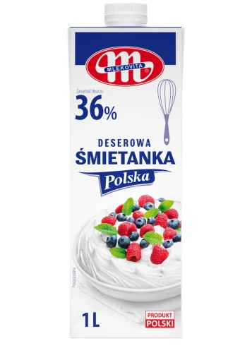 UHT dairy cream 36%